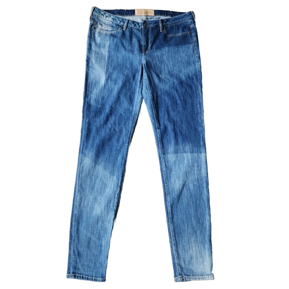 Levi’s Levi Made & Crafted Pins Skinny Jeans Blue Denim Made In Italy 31 X 34